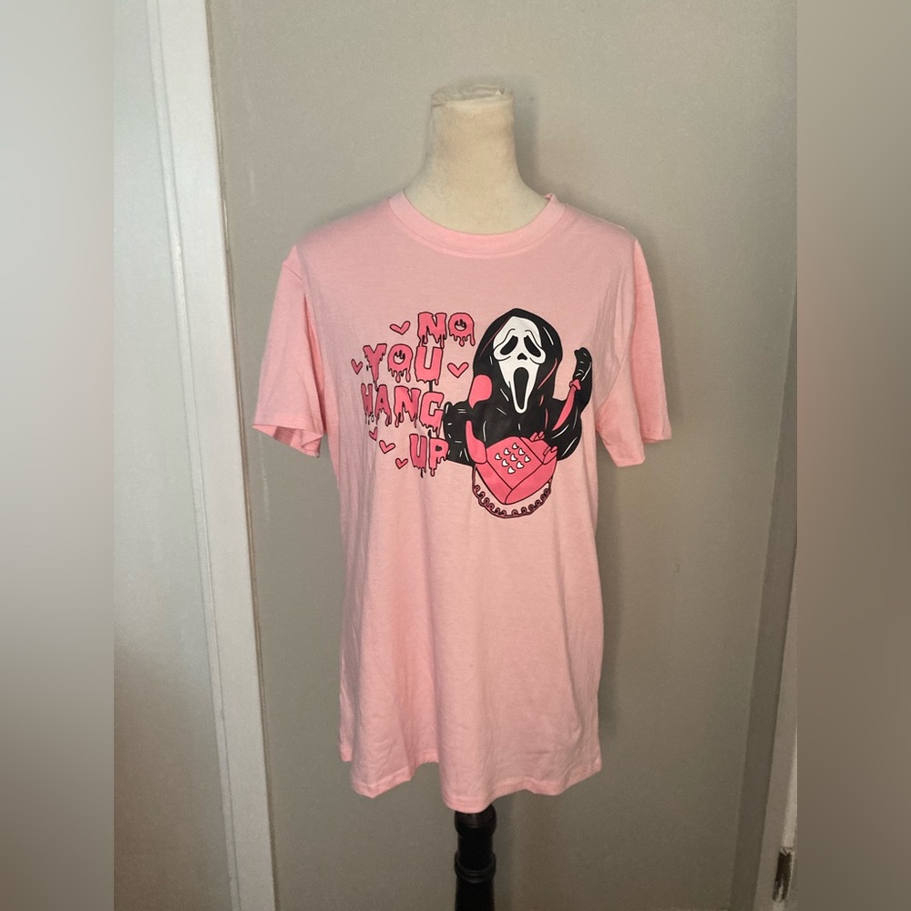 No You Hang Up Scream Tee - Picture 3 of 4